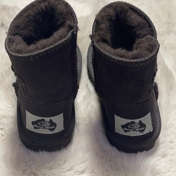 Aussie Merino Suede/Wool Auckland Children’s Boot - Picture 6 of 16